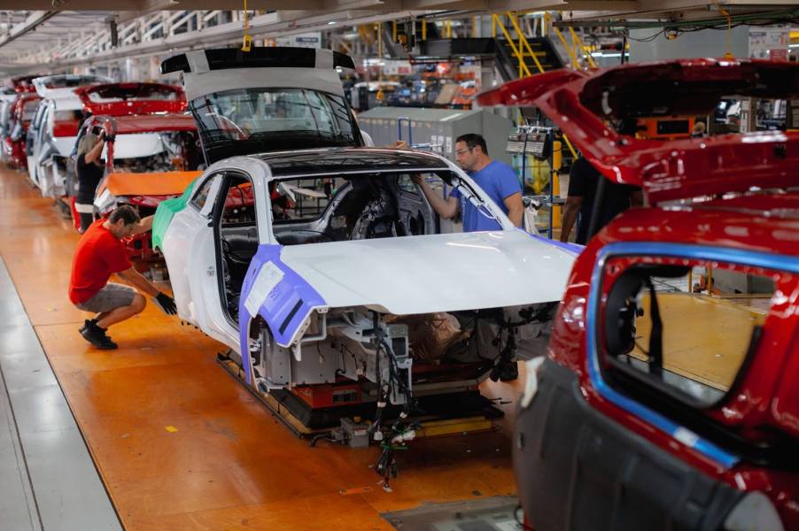 The Windsor Assembly Plant where Dodge makes the new Charger EV.