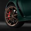 A close-up view of the Toyota GR86's front wheel.