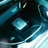 A automatic start-stop button in a car